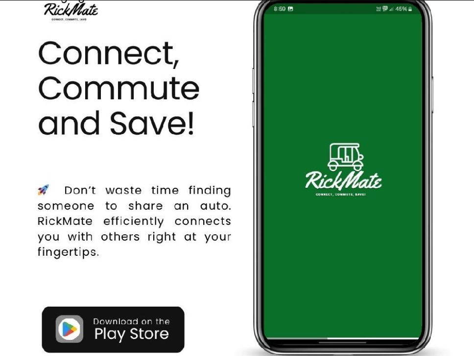 RickMate - Ride Sharing Mobile App